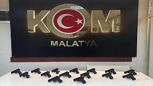 Malatya'da silah kaçakçılığı operasyonunda 2 şüpheli tutuklandı 