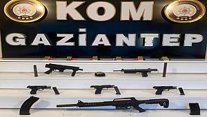Gaziantep'te Kaçak Silah Ticareti Operasyonu!