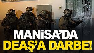 Manisa'da Jandarma'dan DEAŞ’a darbe!