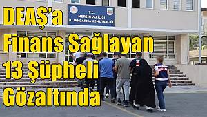 DEAŞ’a Finans Sağlayan 13 Şüpheli Gözaltında 