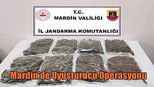 Mardin'de Uyuşturucu Operasyonu 