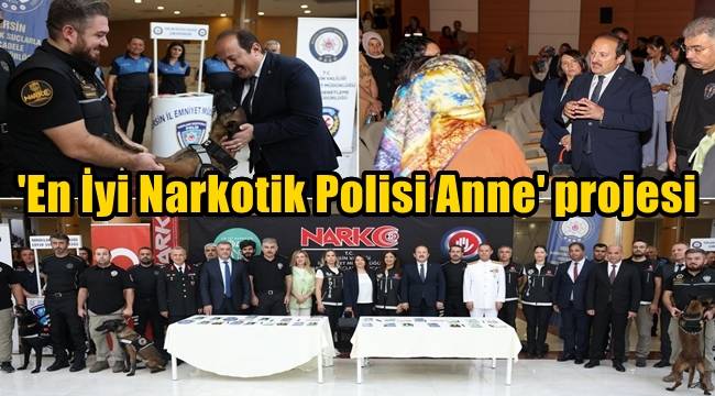 Mersin'de 'En İyi Narkotik Polisi Anne' projesi sunumu gerçekleştirildi 