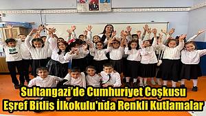 Sultangazi’de Cumhuriyet Coşkusu: Eşref Bitlis İlkokulu'nda Renkli Kutlamalar 