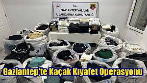 Gaziantep'te Kaçak Kıyafet Operasyonu 