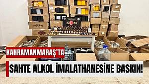 Kahramanmaraş'ta Sahte İçki Operasyonu! 2 Tutuklama 