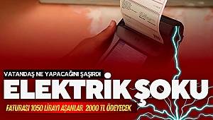 Elektrik faturası 1050 lirayı geçen 2 bin lira ödeyecek 