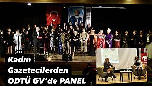 Gazeteci Ece İçmez ve KAÇOK Başkanı Gazeteci Aslı Sarı'dan ODTÜ GV'de panel 